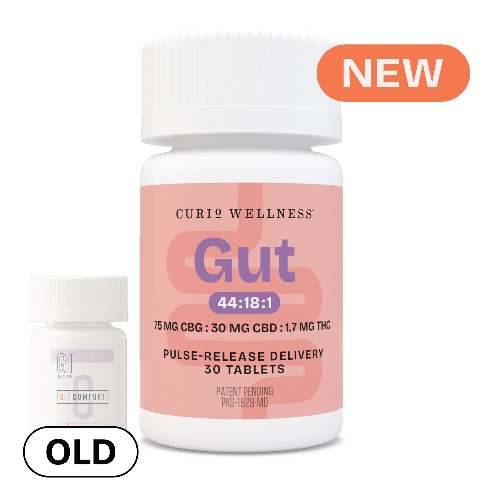 Photograph of product: Gut 44:18:1 Tablet (Formerly GI Comfort Tablets)