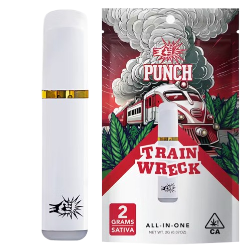 Photograph of product: TRAINWRECK (S) 2G DISTILLATE ALL-IN-ONE