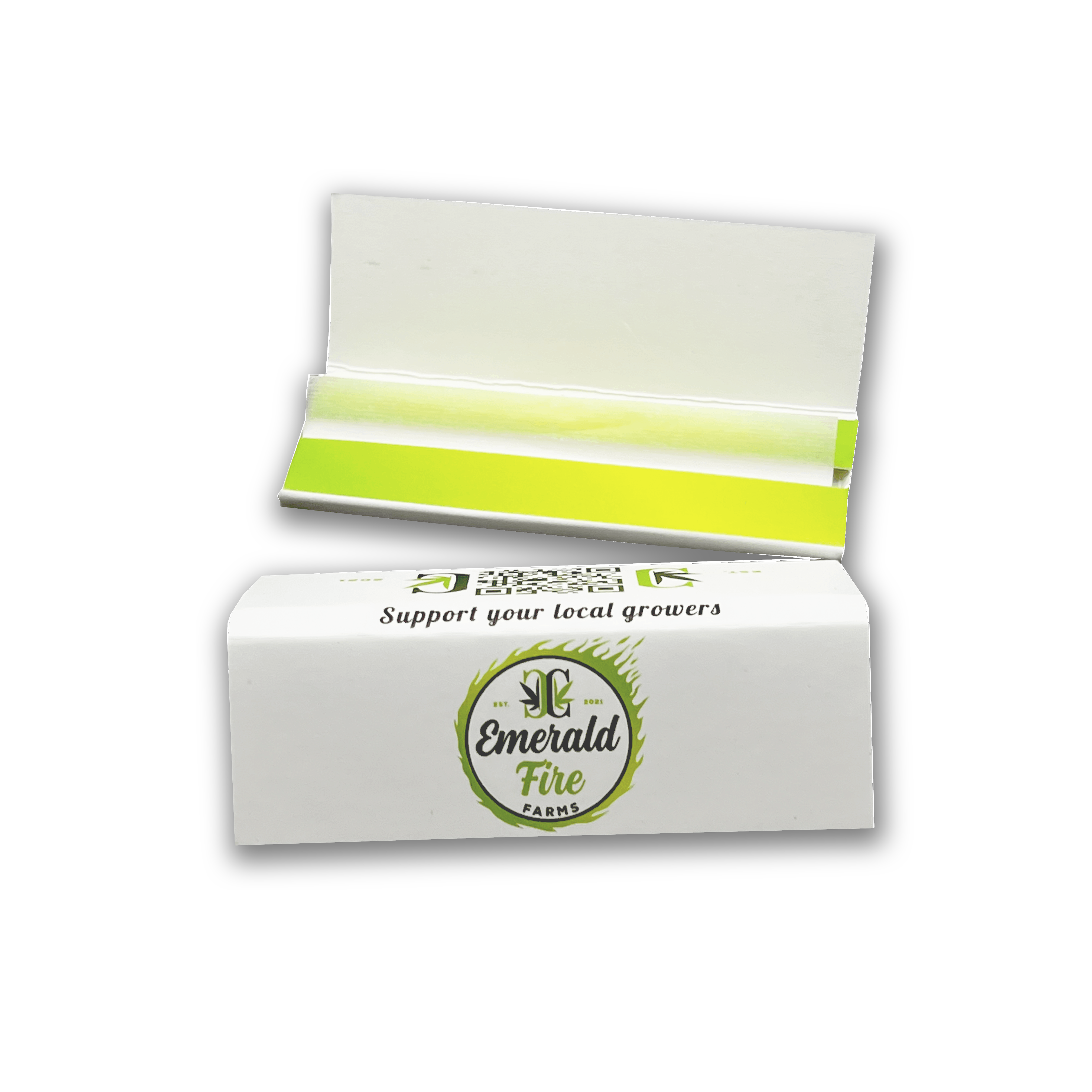 Photograph of product: Emerald Fire Farms Rolling Papers
