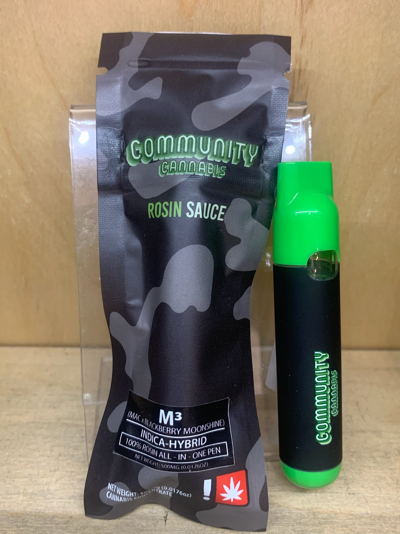 Photograph of product: Community | Lemon Lotus All-In-One Rosin Pod