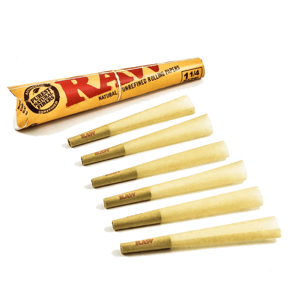 Photograph of product: RAW Classic 1 1/4 Size Cones 6pk