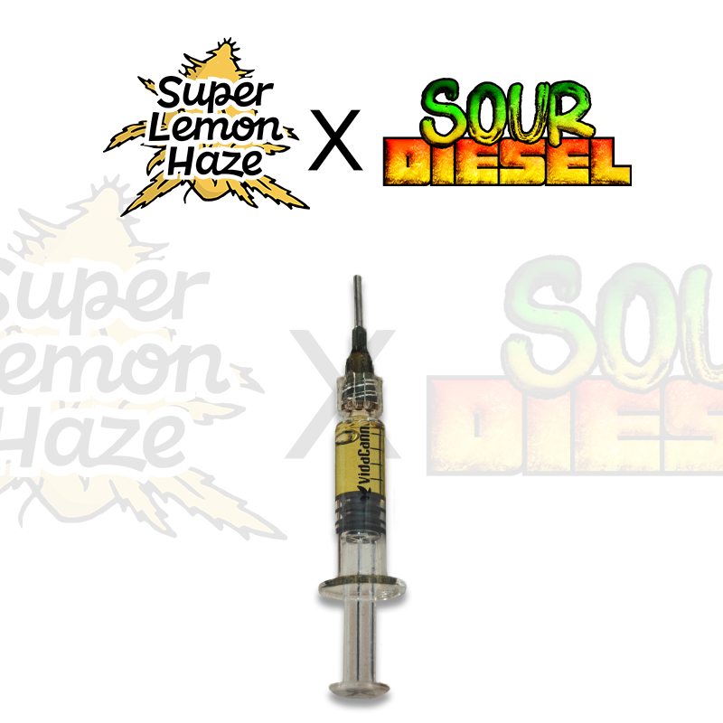 Photograph of product: Super Lemon Haze x Sour Diesel Syringe