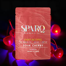 Photograph of product: Sour Cherry Gummies | 100mg/20pc