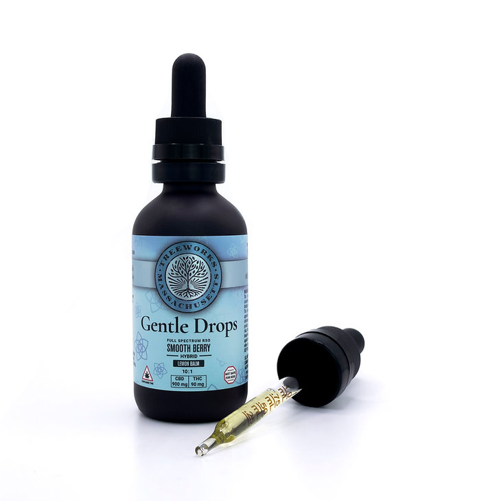 Photograph of product: Gentle Drops Full Spectrum RSO Smooth Berry (H) 60mL 10:1
