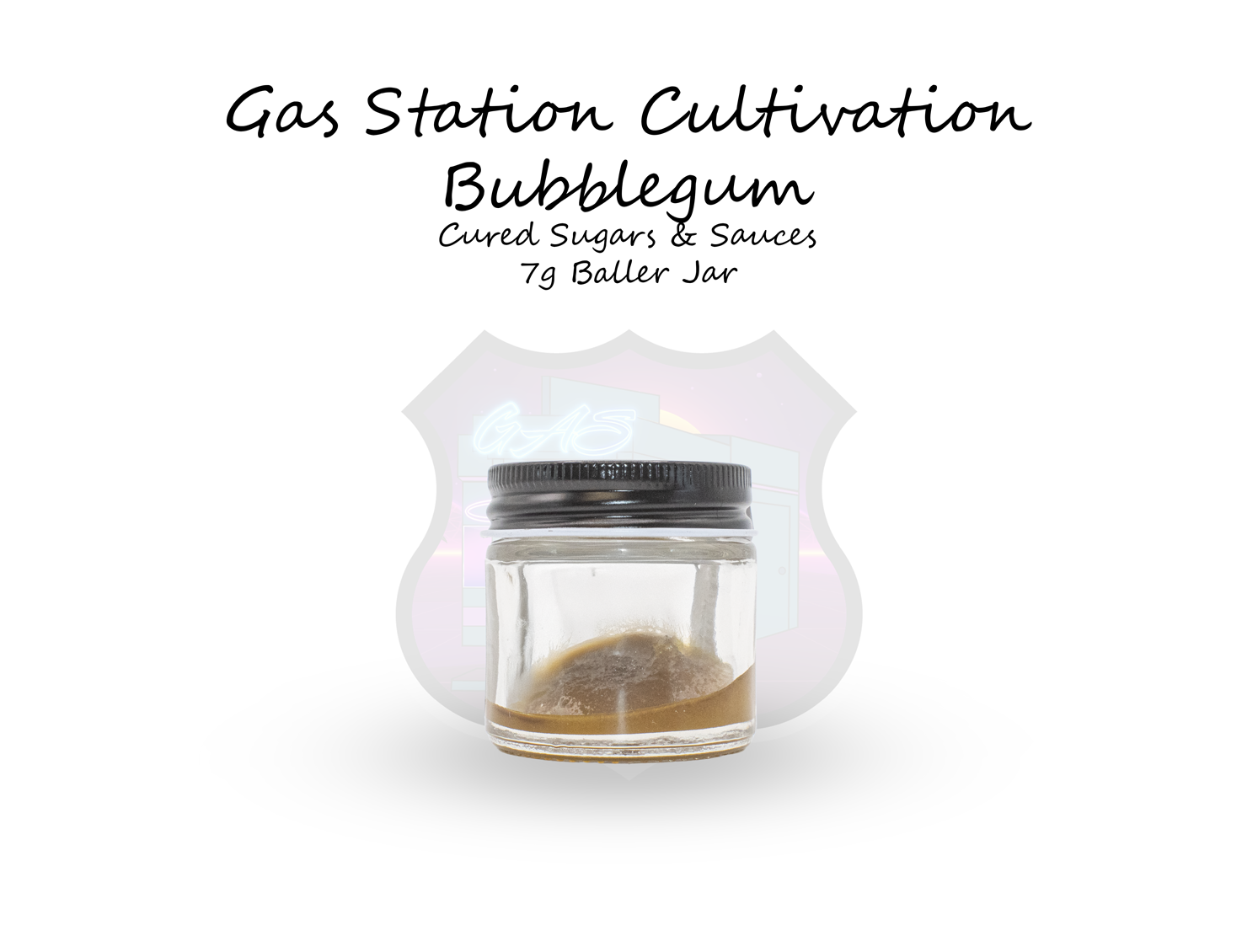 Photograph of product: Gas Station | Bubble Gum | 7g Cured S&S (Tier  3)