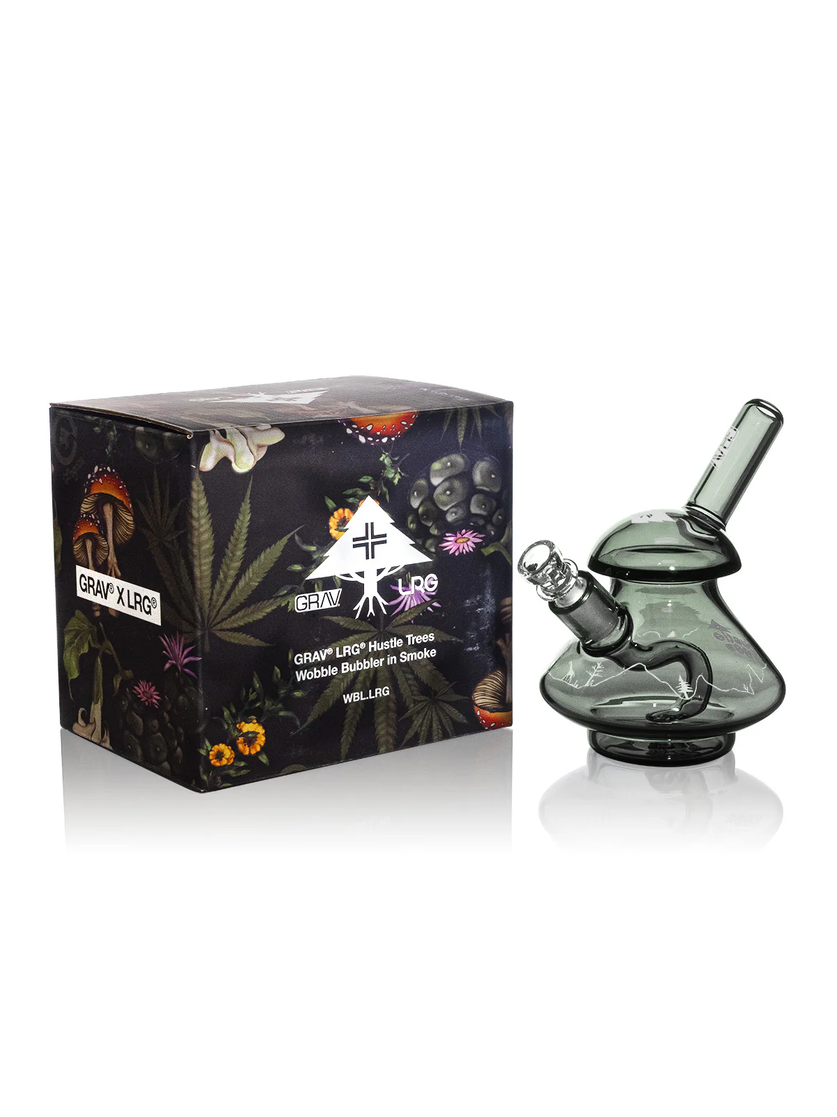 Photograph of product: GRAV | LRG "Hustle Trees" Wobble Bubbler