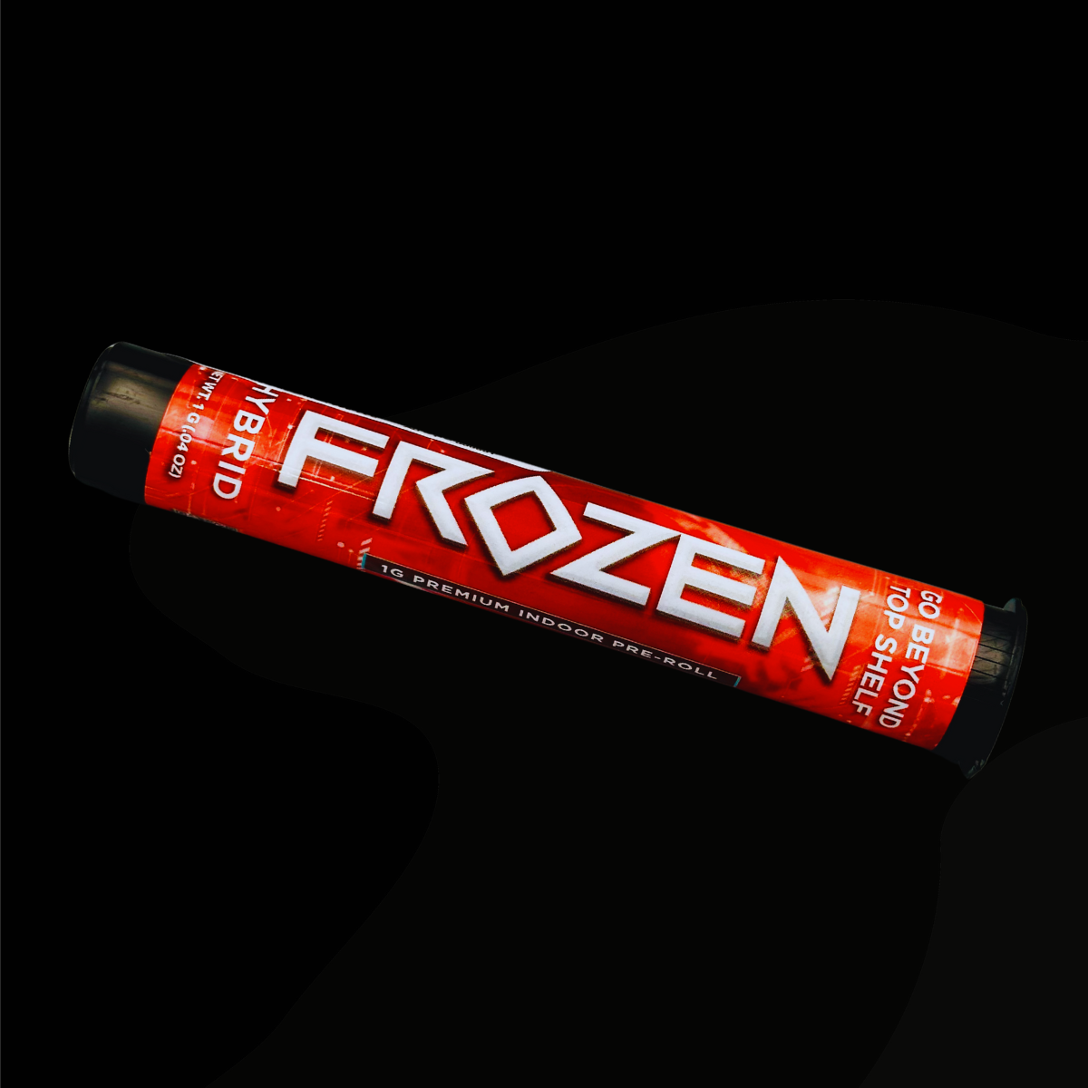 Photograph of product: Frozen 1g Pre Roll | Red Runtz - Hybrid