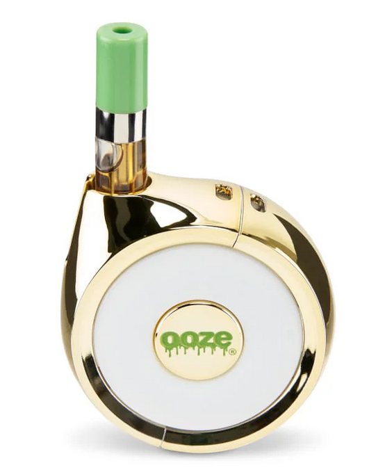 Photograph of product: Ooze | Movez 510 Vape Battery & Wireless Speaker | Gold