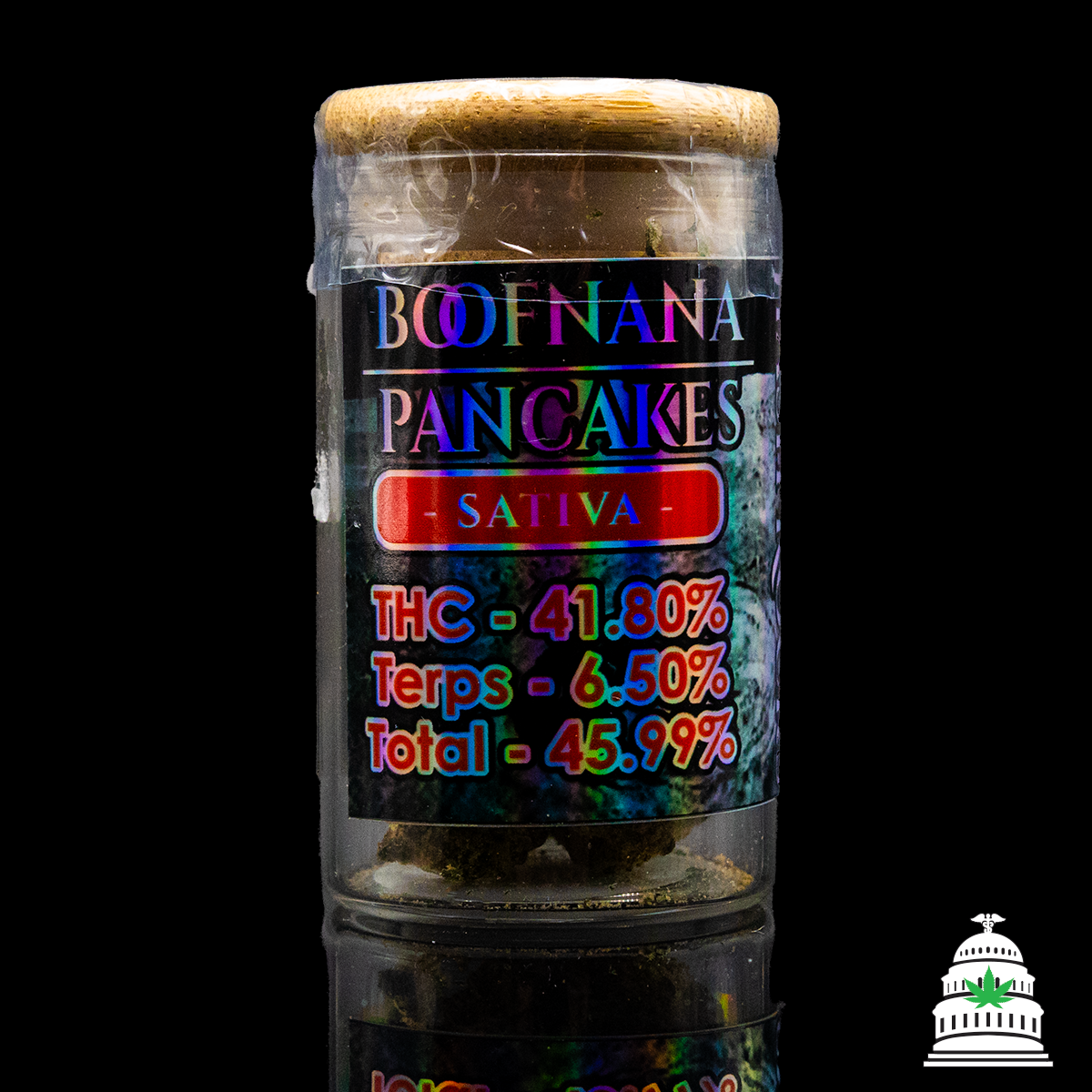 Photograph of product: Boofnana Pancakes - Dank Banq au chocolat Rockz