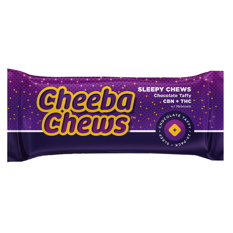 Photograph of product: Sleepy 1:1 Chocolate Chews 100mg