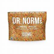 Photograph of product: Dr Norms - 100mg Fruity Pebbles Rice Crispy Treat