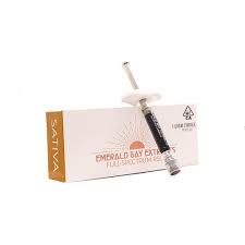 Photograph of product: Emerald Bay Extracts - Blue Dream (Oui'd) RSO Syringe