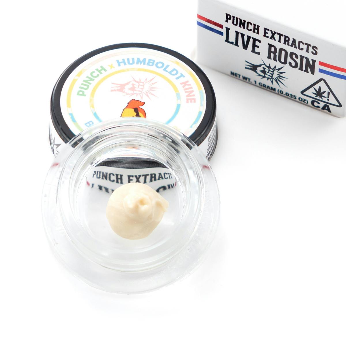 Photograph of product: Punch Extracts - Blumosa - Tier 1 Live Rosin Cold Cure Badder