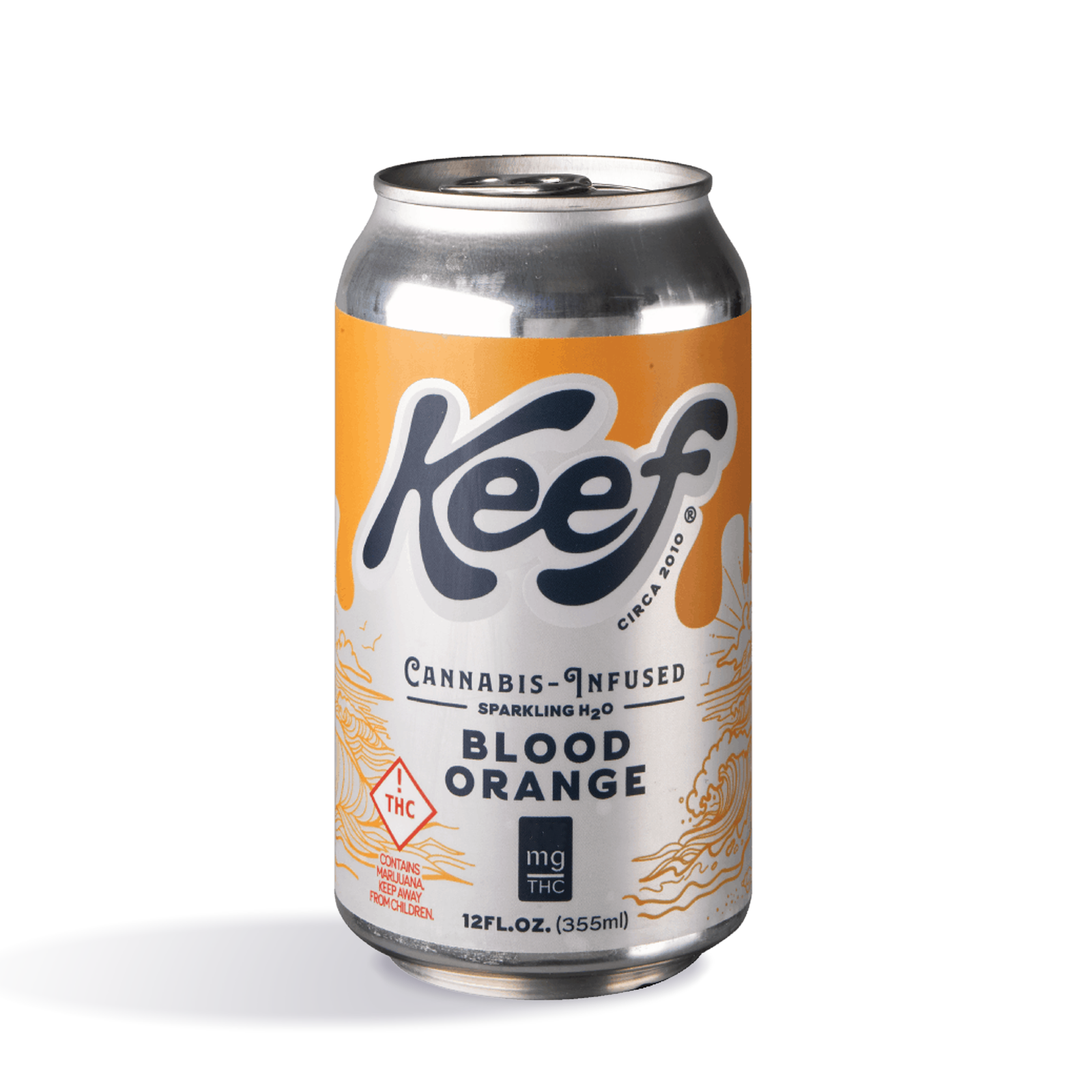 Photograph of Product: Blood Orange Sparkling H2O | 10mg