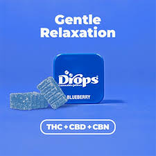 Photograph of product: Drops - 1:2.5:10 (TH-oui:CBN:CBD) BLUEBERRY - Jellies - (20mg) - I