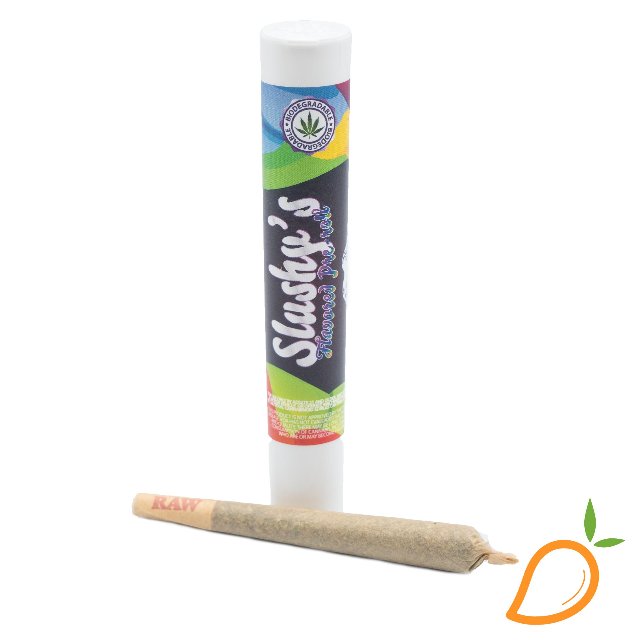 Photograph of product: 1g Black Cherry Gelato x Fairy Floss Preroll Slushy's