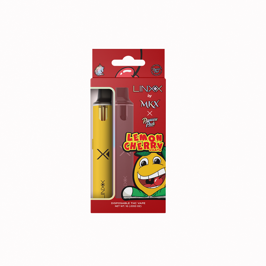 Photograph of product: LINXX Disposable Vapes - Lemon Cherry Gelato - Hybrid