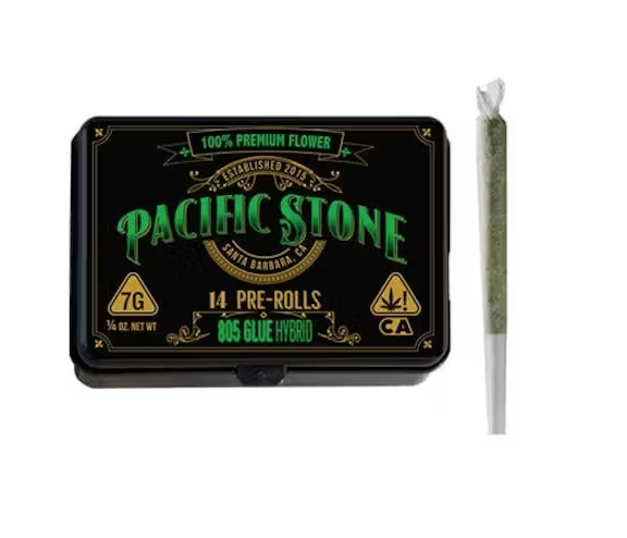 Photograph of product: 14-Pack 805 Glue (Hybrid) Pre-rolls TH-oui:20% $44