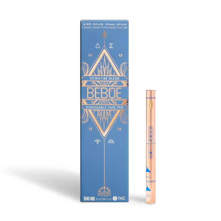 Photograph of product: Beboe | Downtime | Vape Carts | 0.5g Disposable