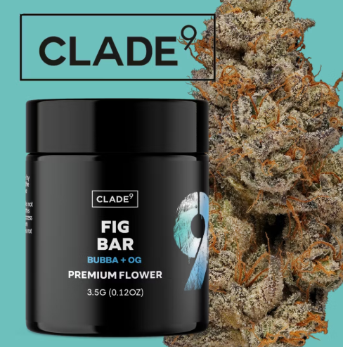 Photograph of product: Clade9 - Fig Bar 3.5G Bud