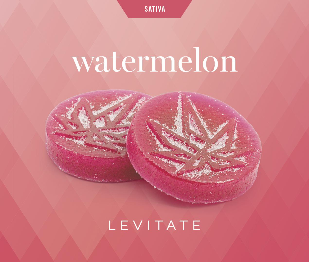 Photograph of product: Watermelon Gummies - Oui'd 4x50mg