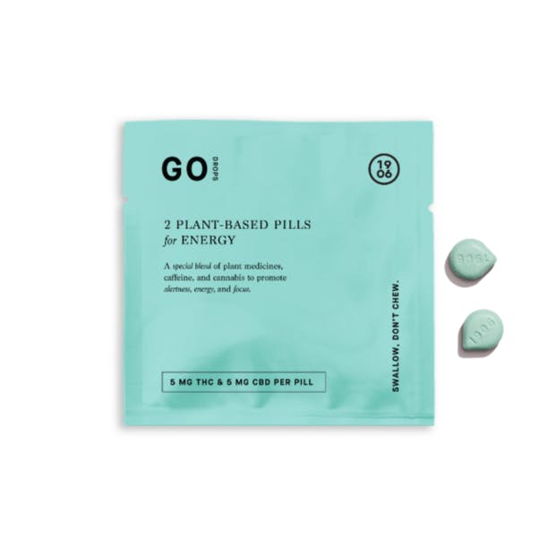 Photograph of product: 2PK GO TABLETS POUCH 5MG