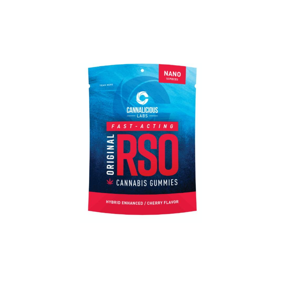 Photograph of product: Cannalicious | 200mg RSO Original Gummies | Cherry
