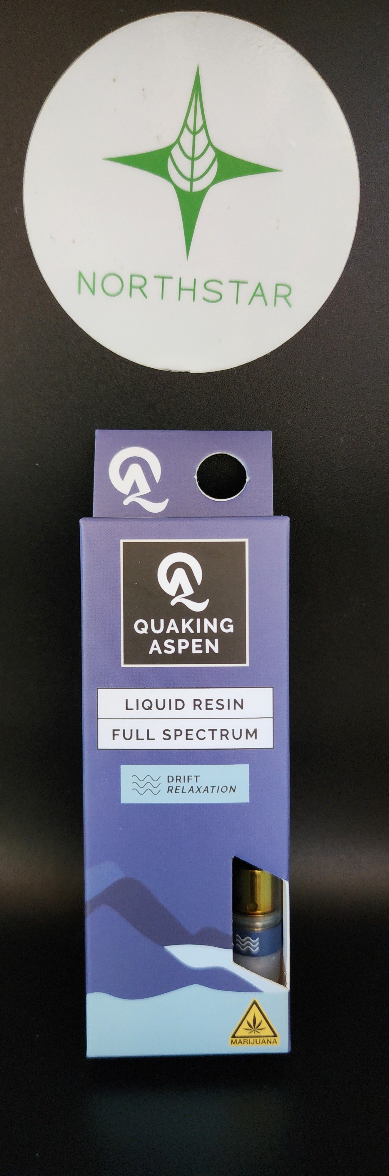 Photograph of product: .9g Vape Cart - Super Sherb - Quaking Aspen