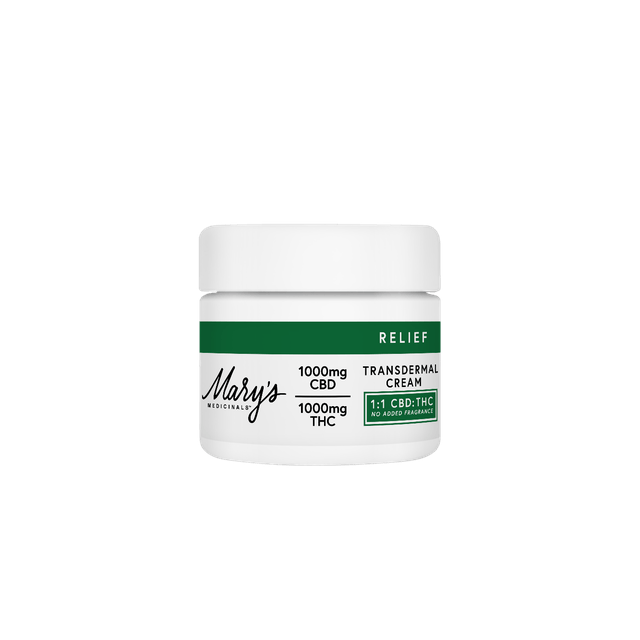 Photograph of product: Relief Transdermal Cream (No Fragrance Added) (CA)
