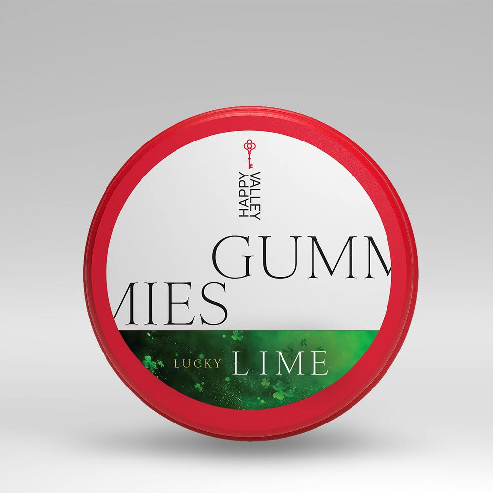 Photograph of product: Lime Gummies | 100mg/20pc
