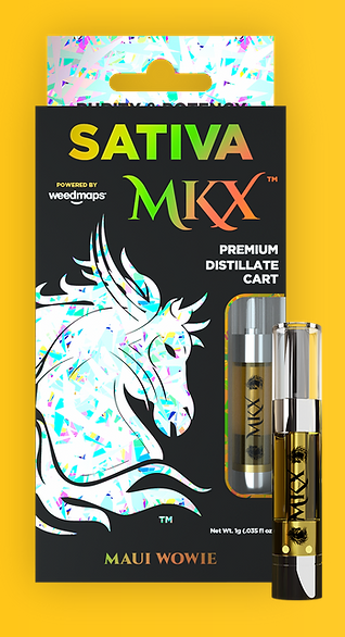 Photograph of product: MKX | Maui Wowie 1g Cartridge