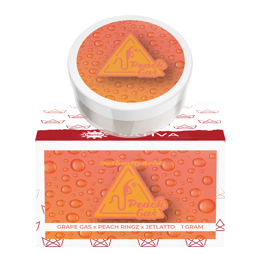 Photograph of product: Peach Gas | Diamonds & Sauce | 1g
