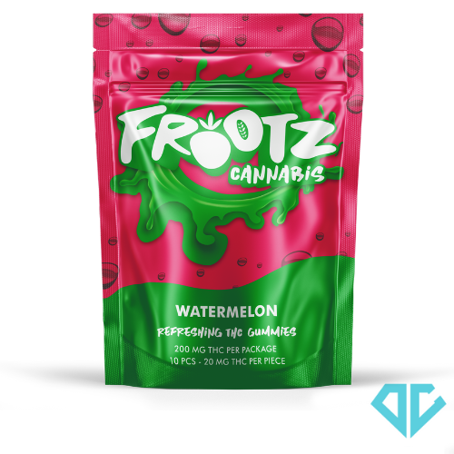 Photograph of product: FROOTZ Watermelon Gummies 200mg