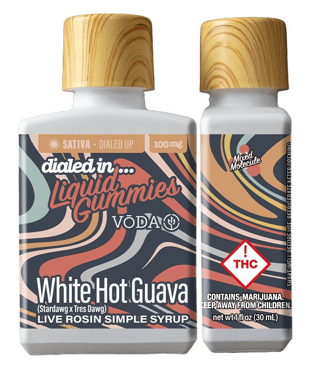 Photograph of product: Dialed In Liquid Gummies- White Hot Guava (Oui'd)