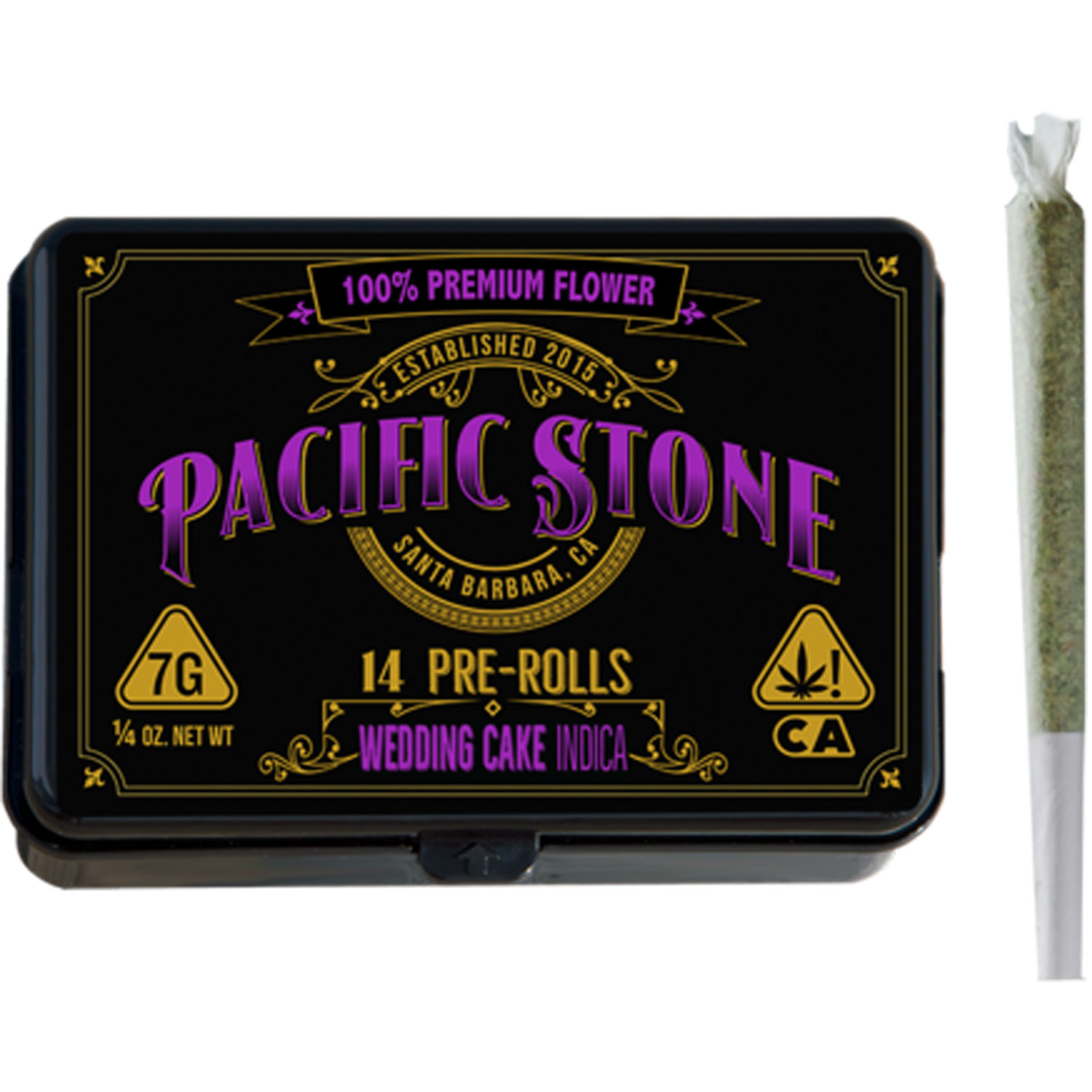 Photograph of product: Pacific Stone - Wedding Cake (Oui'd) 14pk Preroll