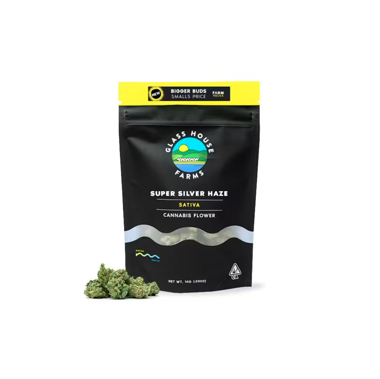 Photograph of product: SUPER SILVER HAZE 14G