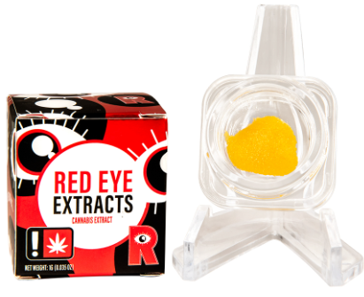 Photograph of product: Red Eye - 1G Sugar Sauce - Honeydew Jack Oui'd Extract