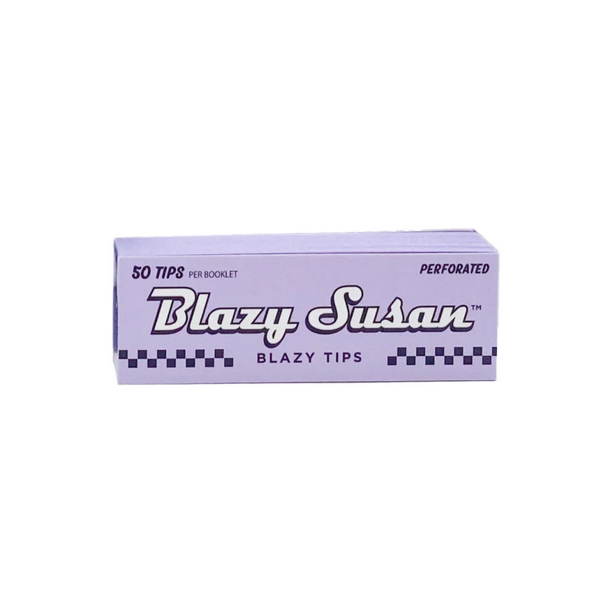 Photograph of product: Blazy Susan Filter Tips - Purple (50ct)