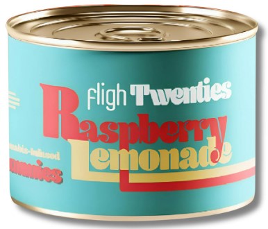 Photograph of product: Fligh - Gummies - (S) - Raspberry Lemonade - 100mg
