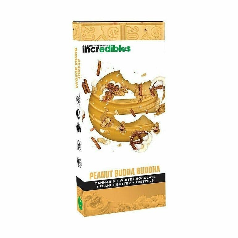 Photograph of product: Incredibles - Peanut budda buddha bar 1000mg