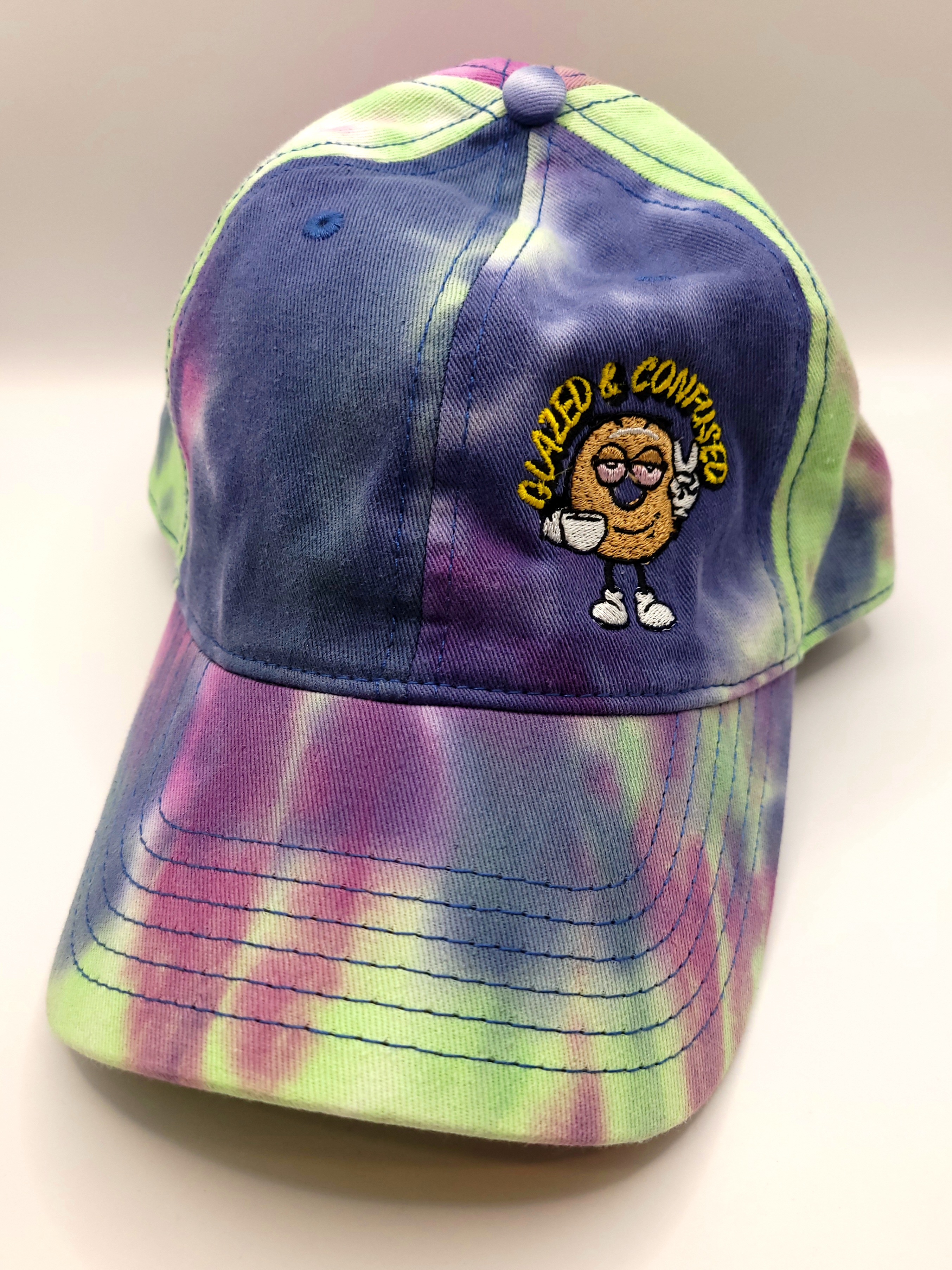 Photograph of product: Glazed Gear - Headwear - Purple Passion Hat with Side Logo