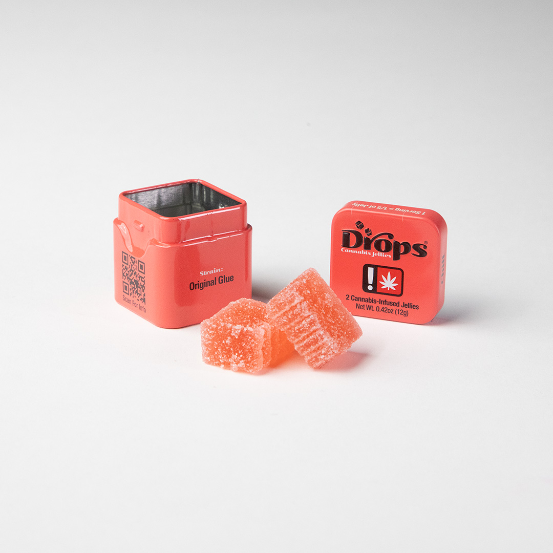 Photograph of product: Drops - WATERMELON - Jellies - (100mg) - I