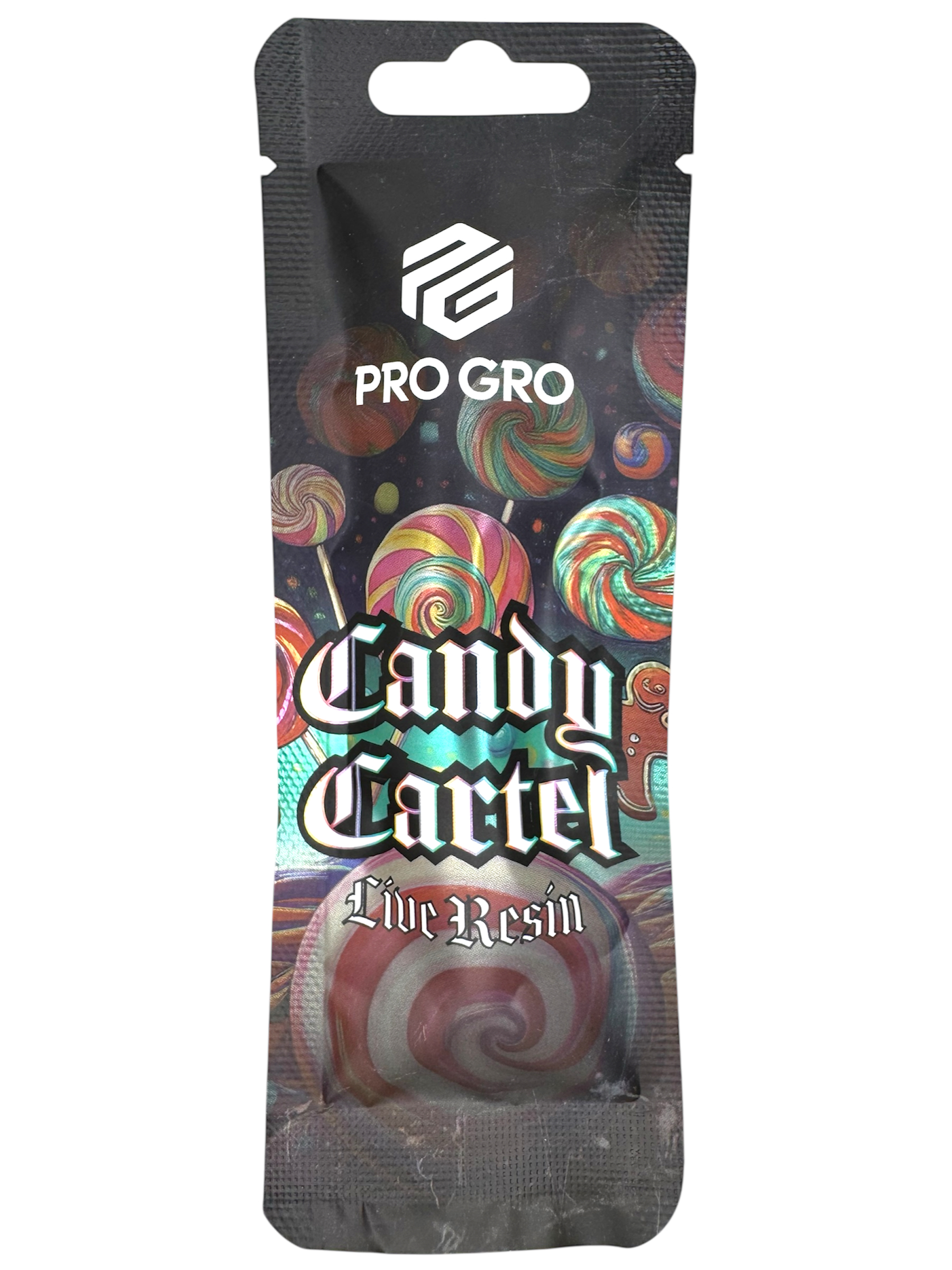 Photograph of product: Candy Cartel Live Resin Disposable