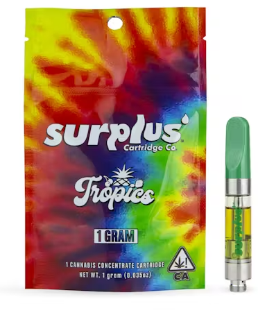 Photograph of product: SURPLUS TROPICS KIWI BLAST 1G