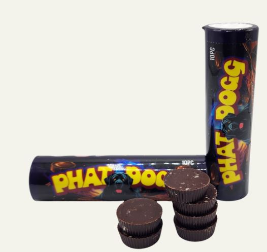 Photograph of product: Peanut Butter Cups | 10pk | 50mg