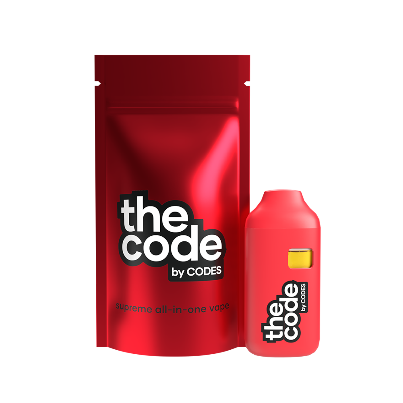 Photograph of product: CODES - Vape Cart - AIO - Peach Parfait Botanical Terp - Hybrid