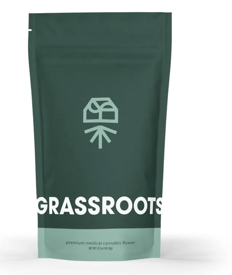 Photograph of product: GRASSROOTS PINEAPPLE DONUT FLOWER 14G