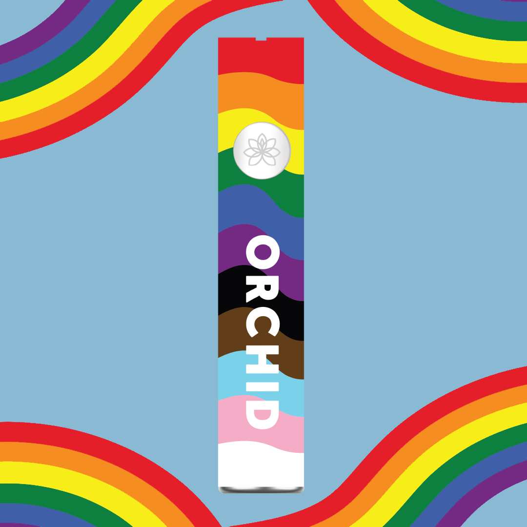 Photograph of product: Orchid Essentials - Rainbow VV Vaporizer Battery w/USB