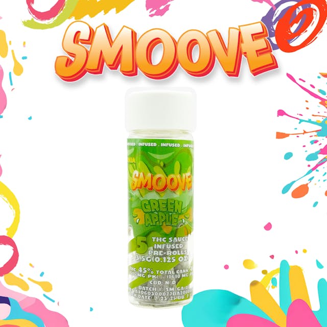 Photograph of product: Green Apple | 5 x 0.7 Infused | 3.5g - 