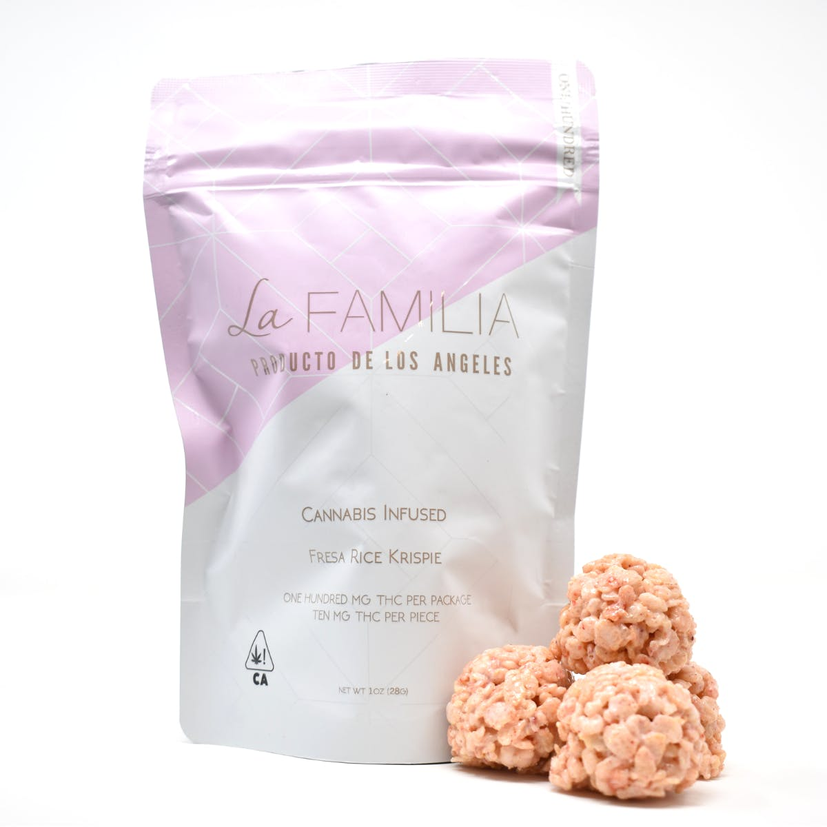 Photograph of product: La Families - Fresa Krispies (100mg)